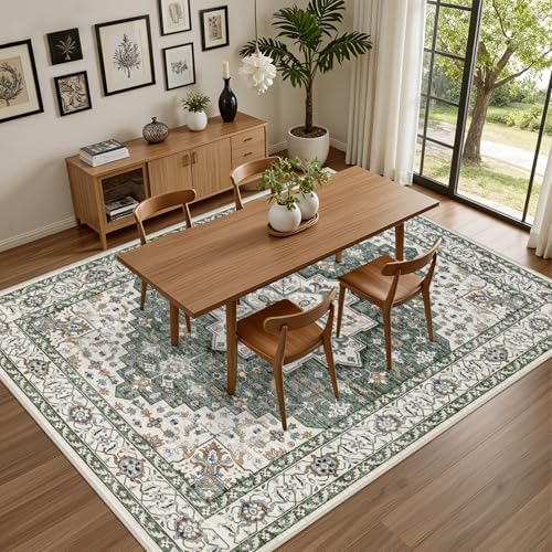 6x9 Area Rugs Living Room: Washable Rug - Image 5