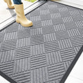 OLANLY Front Door Mat Outside Entrance 47x32, Waterproof Heavy-Duty Doormat by OLANLY
