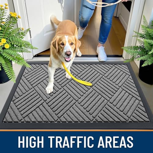 OLANLY Front Door Mat Outside Entrance 59x23, Waterproof Heavy-Duty Doormat - Image 6