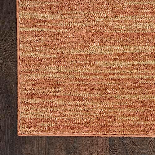 Nourison Home Nourison Essentials Rust 2' x 6' Area Rug - Image 5