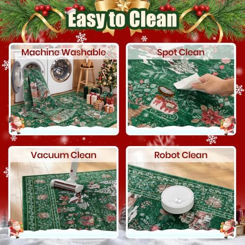 zesthome 3x5 Christmas Kitchen Rugs - Image 4
