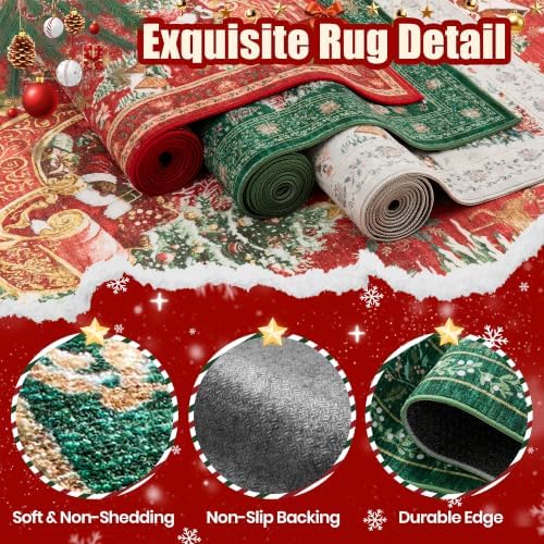 zesthome 3x5 Christmas Kitchen Rugs - Image 5