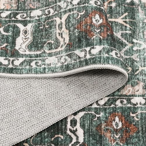 Green Entryway 2x5 Runner Rug: Runner - Image 7