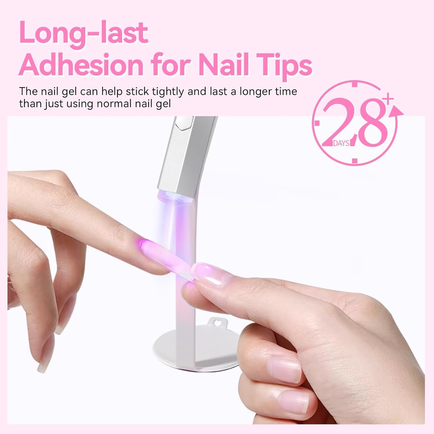Born Pretty Gel Top Coat,15ml Gloss Top Coat and Nail Glue for Tips Set,No Wipe Super Top Coat Not Chip or Peel and Long Lastingfor Nail Art