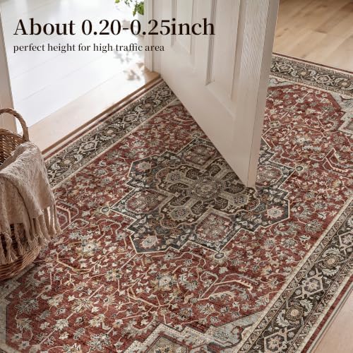 2x6 Washable Hallway Runner Rug - Image 7