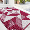 OLANLY Door Mat Indoor Entrance Washable 32x20, Odor-Free Low-Profile Front by OLANLY