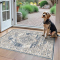 Washable Area Rugs 2x3 Entryway: Soft Ultra Thin Low Pile Mat Machine Washable by YOUFORTONG