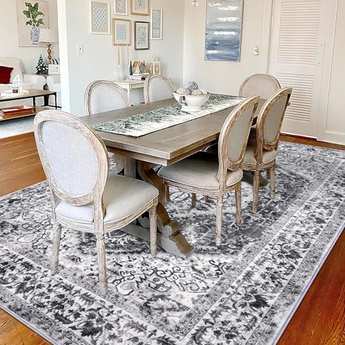 KOZYFLY Boho Area Rug 5x7 Ft Thin Rugs - Image 3