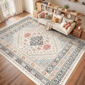 Washable Rugs 8x10 Area Rugs for Living Room by Restydon