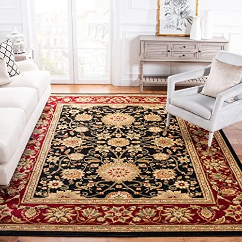 SAFAVIEH Lyndhurst Area Rug 8x10, Large Black & Red LNH212G by Unknown