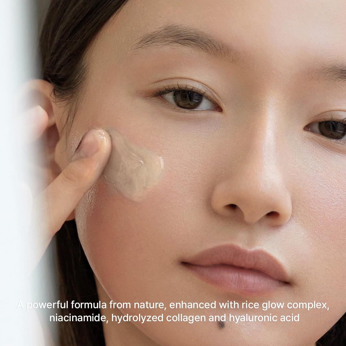 Rice Mucin Overnight Glow Face Mask Serum 30, 1.76 oz, Plumps Skin with Hyaluronic Acid