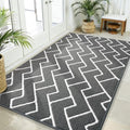 OLANLY Front Door Mat 59x35, Low-Profile Easy Clean Doormat by OLANLY