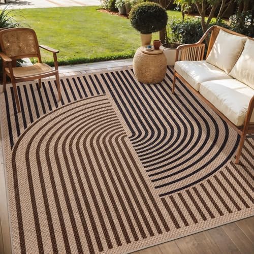 Tangsoo Easy Jute 5x7 Large Washable Non-Slip Area Rug by Tangsoo