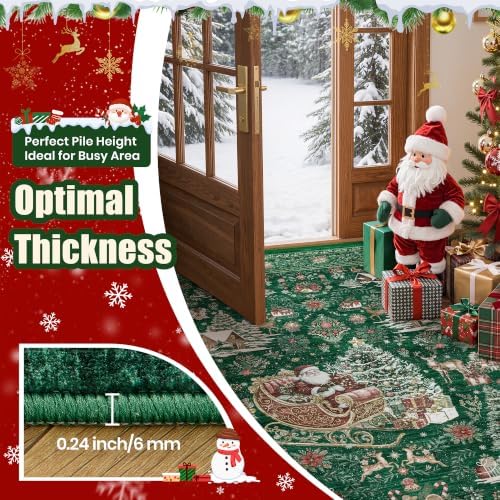 zesthome 3x5 Christmas Kitchen Rugs - Image 6