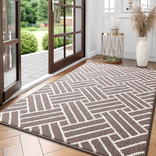 OLANLY Indoor Door Mat 59x35, Low-Profile Dirt Resistant Doormat by OLANLY