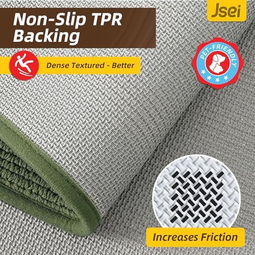 JSEI Dirt Trapper Door Mat 20"x32", Non-Slip Doormat - Image 6