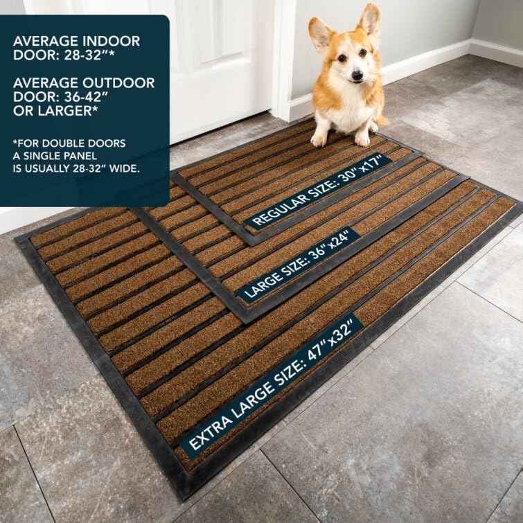 ubdyo Extra Durable Door Mat Outside Entrance - Image 3