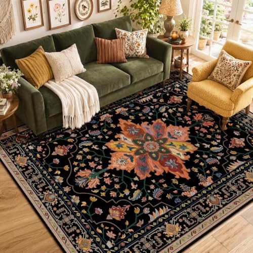 RELEANY Washable Area Rug by RELEANY
