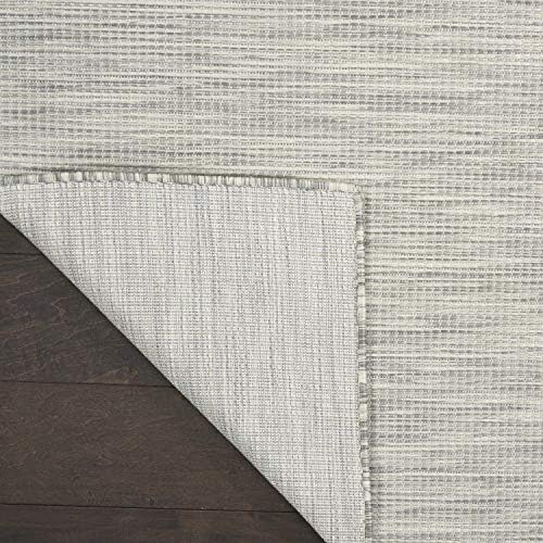 Nourison Home Positano Light Grey 6' x Round Area Rug - Image 5