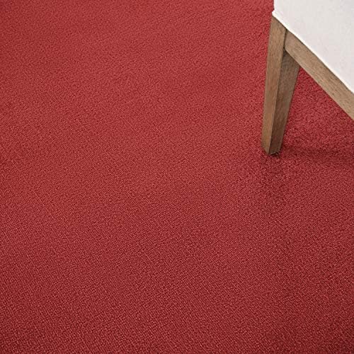 Nourison Home Nourison Essentials Brick Red 5' x Square Area Rug - Image 2