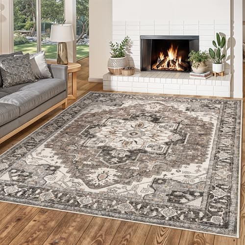 Washable Living Room Area Rug by RUUGME