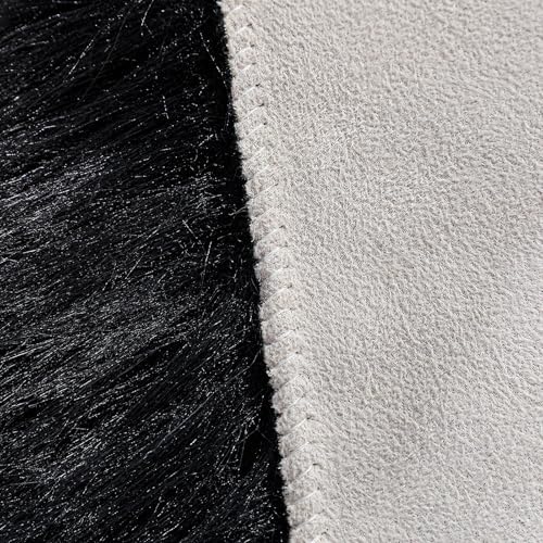 linmopm Faux Fur Sheepskin Rug, 2x3 ft - Image 6