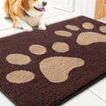 Smiry Dog Door Mat for Muddy Paws, Absorbs Moisture and Dirt, 36x24 Inches by Smiry
