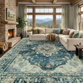 RELEANY Washable Area Rug, Large 9'x12' by RELEANY
