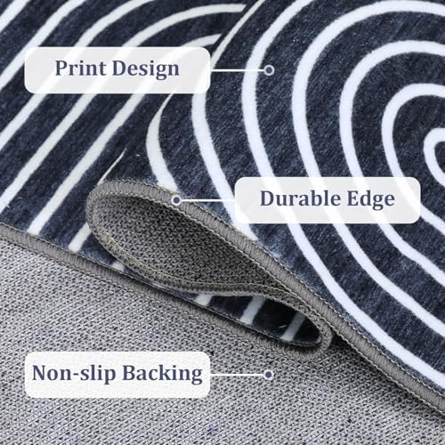 ROYHOME Modern Washable Rug 8x10 Area Rugs - Image 5