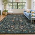 Vintage 8x12 Area Rugs for Living Room by HazoHaus