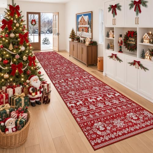 Miukiki 2x12 Christmas Runner Rug - Image 7