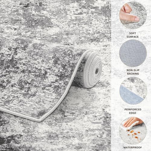 UERMEI 5ft Round Area Rug Living Room Rugs - Image 6