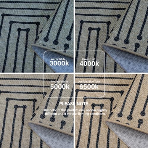 Lahome Easy Jute Washable Runner Rug, 2x8 Farmhouse Kitchen Runner Rug - Image 6