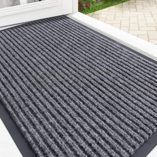 OLANLY Front Door Mat 35x23, Waterproof Heavy-Duty Indoor Outdoor Doormat by OLANLY