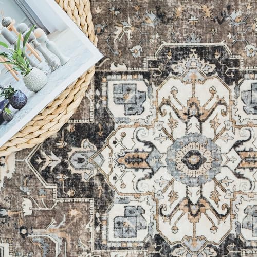Washable Living Room Area Rug - Image 5
