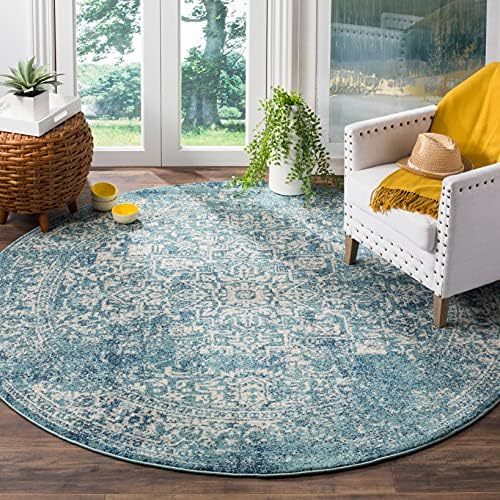 SAFAVIEH Evoke Round Rug 3' by Unknown