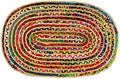 COTTON CRAFT Jute Chindi Braid Rag Rug by COTTONCRAFT