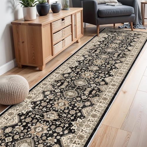 Washable Hallway Runner Rug 3x15: Non Slip Runner Rugs - Image 2