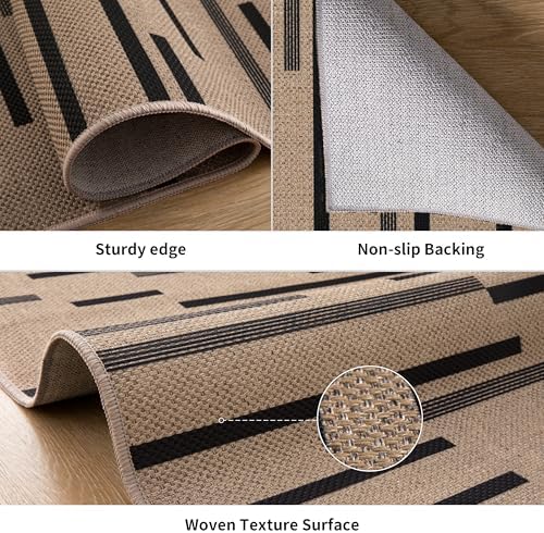 Tangsoo Easy Jute 5x7 Washable Rugs - Image 7