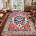SERISSA 5x8 Washable Non Slip Boho Area Rug by SERISSAHomeDecorCollection