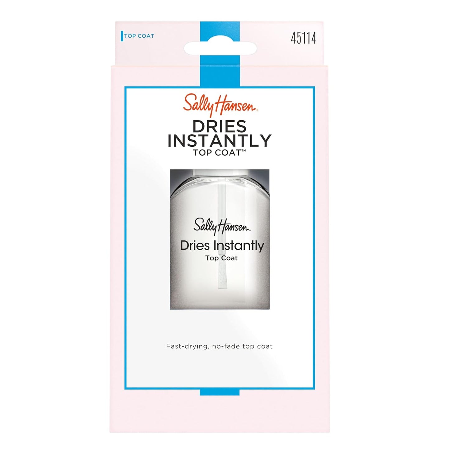 Sally Hansen Double Duty™, Base and Top Coat, Quick Dry, Long Lasting, Streak-Free Shine, Clear Nail Polish