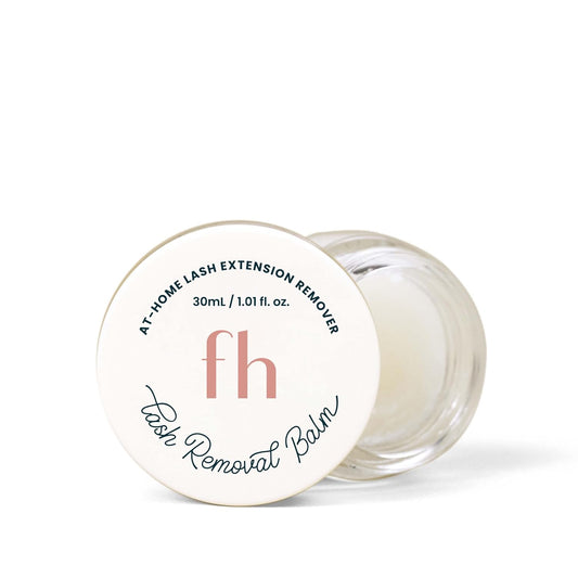 FlutterHabit Lash Removal Balm for Eyelash Adhesive and False Eyelashes, DIY Eyelash Extension Remover, Lash Remover for Lash Extensions, 30mL