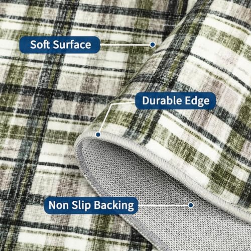 Garvee Plaid Large 10 x 13 Area Rug - Image 5
