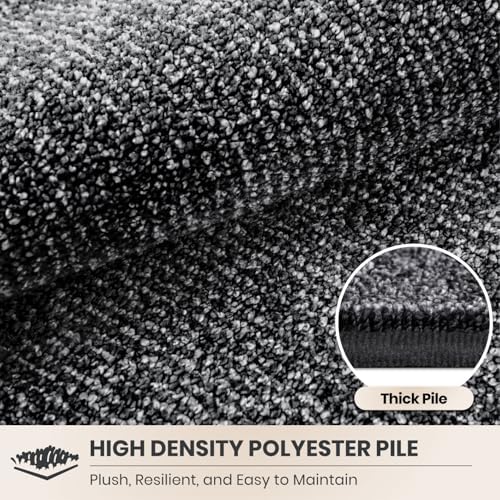 PURRUGS Dirt Trapping Door Mat, Heathered Charcoal - Image 4