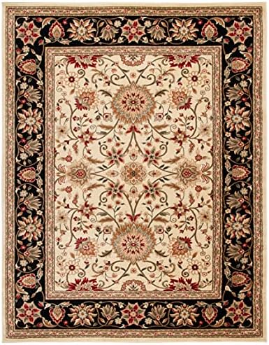 SAFAVIEH Lyndhurst Area Rug 8x11, Ivory & Black LNH212B - Image 3