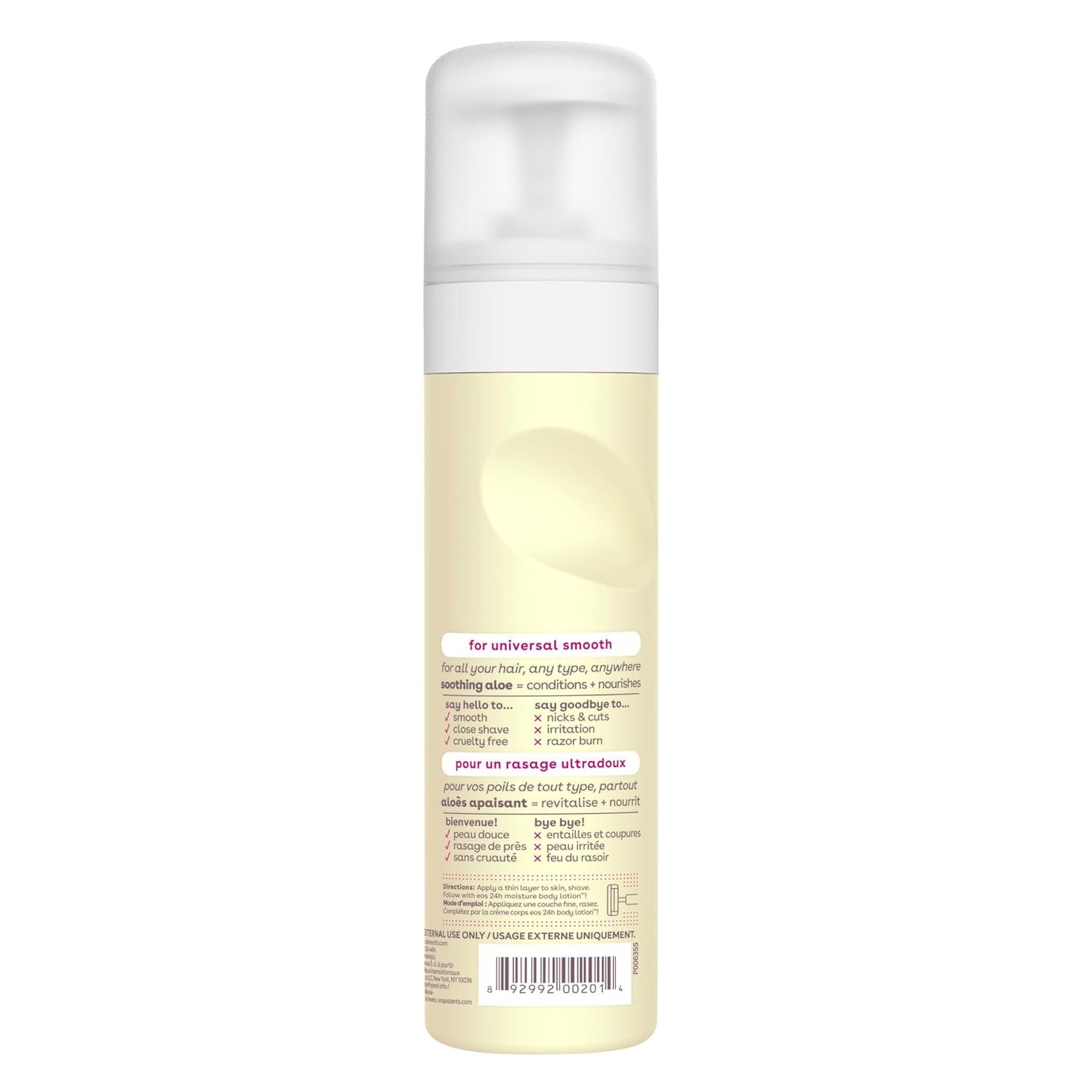 Shea Better Women's Shave Cream- Vanilla Bliss, + Pomegranate Raspberry, Shea Butter Skin Care, Shaving Cream,14 fl oz, 2-Pack
