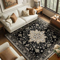 RELEANY Washable Area Rug, Square 6'x6' by RELEANY