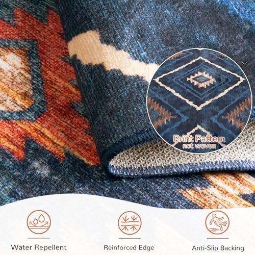 BESTSWEETIE 2'x6' Washable Area Rug - Image 3