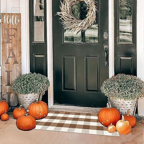 Buffalo Plaid Outdoor Rugs, Layering Rug - Image 4