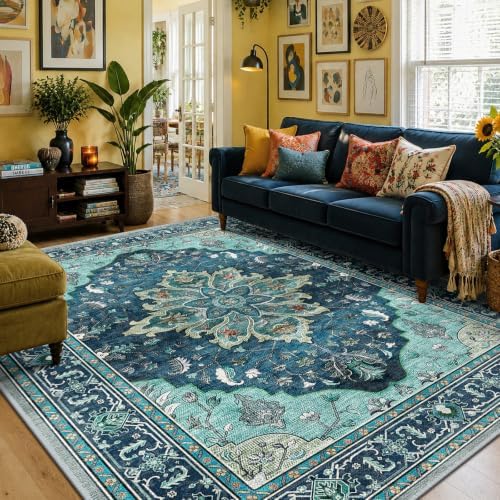 RELEANY Washable Area Rug by RELEANY